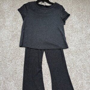 Love Culture 2PC Top and Pants Black Size M/L